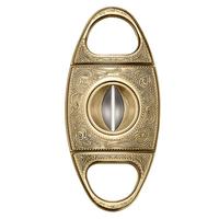 高希霸雪茄剪刀V口礼盒雪茄剪锋利双刃剪烟器商务男青铜色