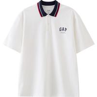 Gap/盖璞 撞色翻领 Polo衫