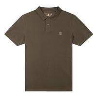 添柏岚（Timberland）POLO衫男 2025夏季户外运动上衣休闲纯棉半袖翻领T恤商务短袖 A24H2AR5/军绿色 XL (185/120A)