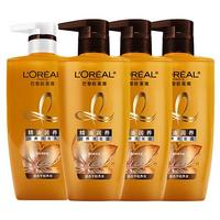 L'OREAL PARIS/巴黎欧莱雅 精油润养 洗发露洗护套装  500ml*4