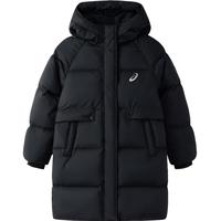 ASICS/亚瑟士 防水 女童羽绒服 001黑色【Teflon三防科技】甄选白鸭绒 150cm-充绒量157.9g