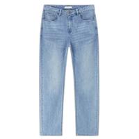 佐丹奴男牛仔裤男夏季薄款冰晶玉凉感夏季小直筒牛仔裤男18114074 69深蓝 32