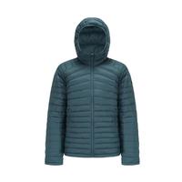 迪卡侬轻薄冬季男士短款防水保暖连帽深青砖色XXL 4985406