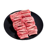 小牛彼德原切谷饲安格斯带骨牛肋排牛仔骨2斤 生鲜牛肉源头直发