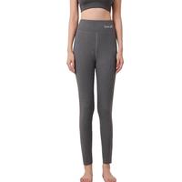 莫代尔德绒保暖无痕打底裤女秋冬高腰秋裤蚕丝羊毛修身打底裤棉毛裤线裤 德绒羊毛蚕丝高腰打底裤深灰 L【100-120斤】