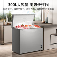 美菱（MeiLing）零下-40超低温 冷藏冷冻转换家用商用电子温控五面制冷大冷冻囤货冷柜冰箱冰柜 300升【-35度低温冷冻】金刚内胆 300L