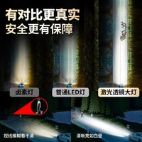 带透镜汽车LED激光大灯改装远近光一体车灯强光超亮聚光高亮灯泡