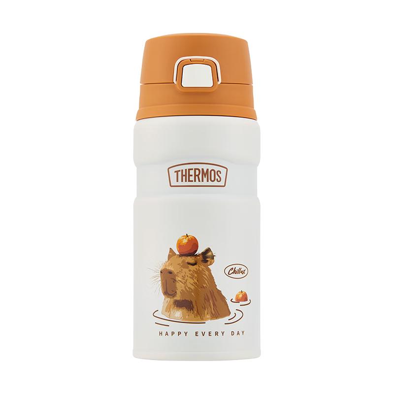 卡皮巴拉-露营保温杯 500ml 赠挂件