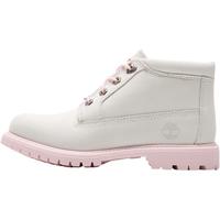 Timberland添柏岚女鞋子马丁靴户外登山运动鞋耐磨皮革时尚中帮休闲鞋A28H7 A28H7143/白色 36