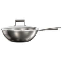 京东京造 纯钛炒锅 不粘锅炒菜平底煎锅电磁炉燃气灶【无涂层】32cm 【2代升级不粘】纯钛炒锅 32cm