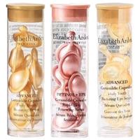 伊丽莎白·雅顿 伊丽莎白雅顿时空焕活胶囊金胶7粒+粉胶2代7粒+眼胶7粒组合3瓶 时空焕活胶囊精华组合