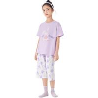 巴拉巴拉儿童睡衣套装夏季空调服男童女童家居服宝宝短袖短裤纯棉