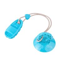 柒哦狗狗玩具吸盘耐咬磨牙解闷自嗨边牧消耗体力小狗玩具宠物用品 耐咬吸盘-蓝色