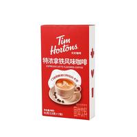 Tim Hortons天好咖啡 Tim Hortons特浓拿铁风味咖啡三合一速溶咖啡粉上班提神咖啡