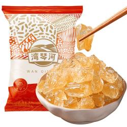 湾琴河 黄冰糖500g 多晶老冰糖甜品汤红烧肉炒糖色冰糖银耳百合糖水 多晶黄冰糖500g