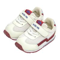 kids.ing儿童运动鞋男童春秋款中小童跑步鞋透气网面女宝宝复古运动鞋 米色 24 适合脚长14.6cm