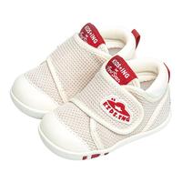 kids.ing学步鞋1-2岁春秋婴儿男女宝宝鞋飞织网面防滑软底透气 米色-飞织 （春夏款） 20 适合脚长12.6-13.0cm