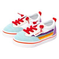 kids.ing儿童板鞋女春季女童鞋子幼儿园时尚宝宝运动鞋 彩虹踩踩乐 25 适合脚长14.5-15.2cm