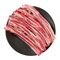 盐滩卖羊郎新西兰原切整块羔羊排2斤 去脊羊肋排骨手把羊肉烧烤炖煮火锅生鲜