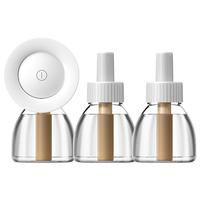 美的（Midea）电蚊香液补充液灭蚊小夜灯电热驱蚊器母婴适用8瓶+1器