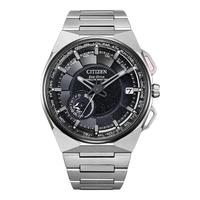 西铁城(CITIZEN)手表男日韩表光动能舒博钛万年历商务送父亲节 CC3097-52E