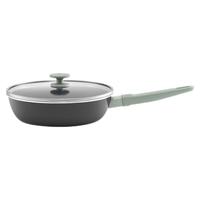 双立人（ZWILLING）炒锅NOW PRO不粘锅炒菜锅平底煎锅烹饪锅具少油烟电磁炉燃气厨具 煎炒锅 24cm