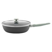 双立人（ZWILLING）炒锅NOW PRO不粘锅炒菜锅平底煎锅烹饪锅具少油烟电磁炉燃气厨具 加高锅身-煎炒锅 28cm