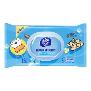 维达 超净化纯水湿巾 80片*单包 线条小狗联名
