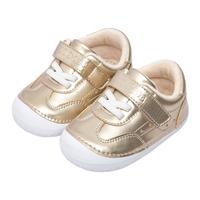kids.ing【售罄不补】儿童学步鞋秋冬男小童软底防滑婴儿鞋女宝宝 金色 19 适合脚长12cm