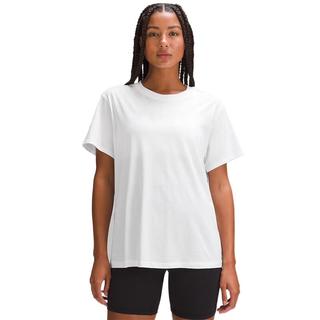 露露乐蒙lululemon丨All Yours 女士 T 恤 *棉 透气 LW3FU1S 短袖 白色 3XS /0