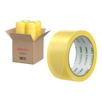 得力 透明胶带高品质高粘封箱打包胶带 48mm*100y*48μm