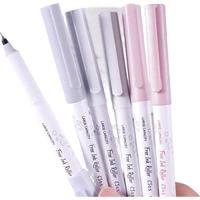 白雪（snowhite）直液笔速干笔签字笔 0.5mmCS笔头中性笔水笔走珠笔 黑色 12支/盒T1277A 速写款 黑色12支