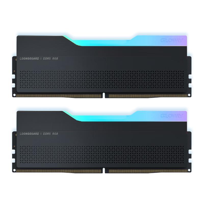 光威（Gloway）96GB(48GBx2)套装DDR5 6400 台式机内存条龙武RGB系列海
