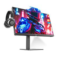 SANC盛色23.8英寸2K原生180Hz FastIPS显示器10bit 硬件低蓝光 小夜灯耳机挂架 电脑电竞屏幕 G52Max