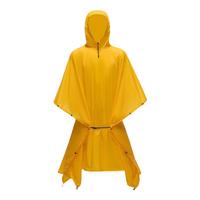 伯希和(Pelliot)户外雨衣露营登山徒步雨披三合一折叠便携防雨装备16403942黄色