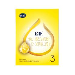 飞鹤 飞帆DHA促吸收幼儿配方奶粉3段 400g