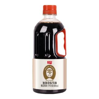 加加 酱油 200天零添加纯酿特级 0添加剂0添加白砂糖  0添加特级生抽800ml