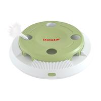 PETSTAR 抓地鼠机墨绿智能猫玩具自嗨解闷猫咪用品自动逗猫棒