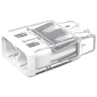 WAGO万可接线端子 电线连接器 两孔电线接头10只装 硬线适用2773-402