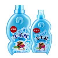 恒源祥毛衣缩水还原剂恢复毛呢羊毛衫大衣羊绒修复放大扩大软化柔顺蓬松 防缩*1+修复*1 580ml 1瓶