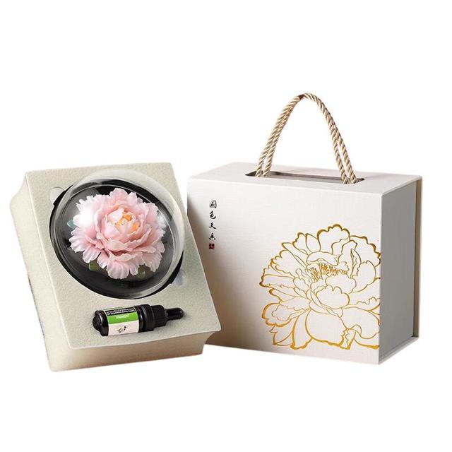 移动端、京东百亿补贴：Para Ella 永生花陶瓷牡丹母亲节女结婚实用闺蜜