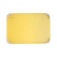 乐扣乐扣（LOCK&LOCK）抗菌防霉防滑PP菜板家用塑料案板防溢砧板擀面水果切菜板黄色