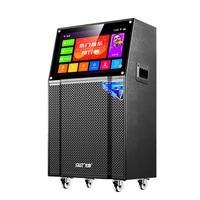 先科 |家庭ktv音响套装卡拉ok点歌机功放一体机移动k歌唱歌音箱智能家用大音量广场舞带屏 【小型易归纳】22吋屏+喇叭*15