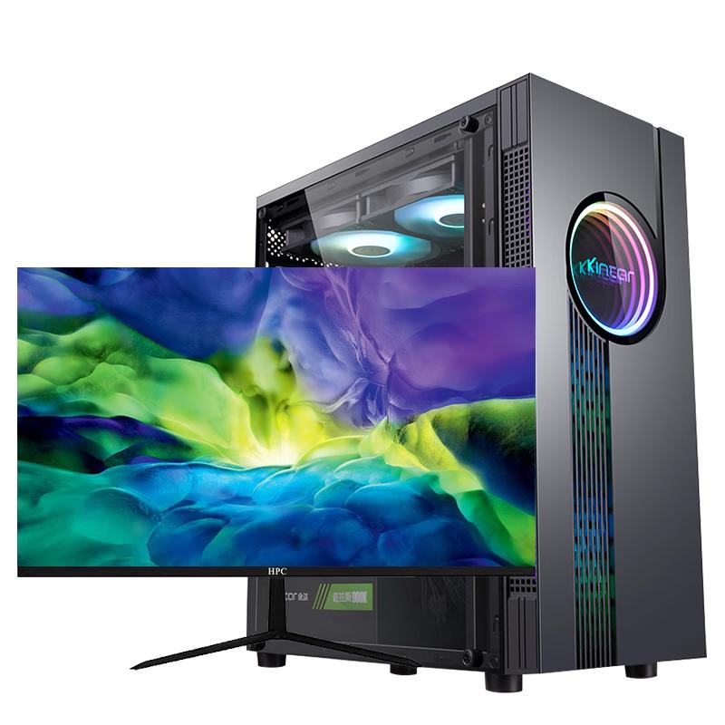  lingrui/领睿 黑神话悟空3A游戏 台式电脑主机+RTX4060独显+64G内存  256GB GT210 8GB i7