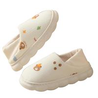 施贝柔月子鞋春夏季厚底鞋产妇月子拖鞋包跟防滑 40-41码