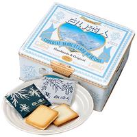 白色恋人北海道黑白巧克力夹心饼干36枚*11g礼盒装女生 黑白巧夹心饼干36枚