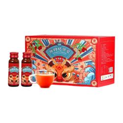 中宁枸杞 鲜枸杞原浆 宁夏头茬枸杞鲜果原液 枸杞汁 400ml*1盒 （50ml*8瓶）