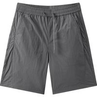 森马（Semir）休闲短裤男运动跑步裤子宽松2025夏季微皱肌理感109325125104 深灰20902 2XL