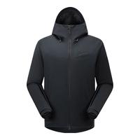 巍德（VAUDE）冲锋衣男户外骑行防水防雨防风登山连帽外套VG2431133 VAUDE黑 L（136-150斤）