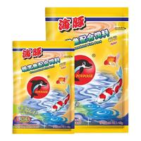 海豚锦鲤饲料鱼粮鱼饲料不浑水锦鲤鱼食增体增色金鱼观赏锦鲤饲料 【近效期介意慎拍】观赏鱼粮 15g 1袋 上浮型